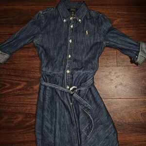 Polo Ralph Lauren Blue Denim Dress